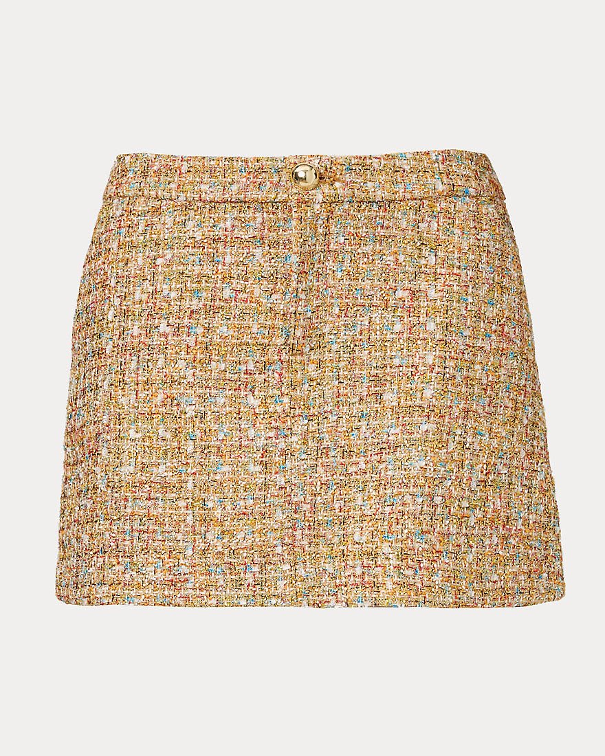 Lilly Pulitzer - Colette Boucle Mini Skort - Iced Latte Golden Age Eyelash Boucle