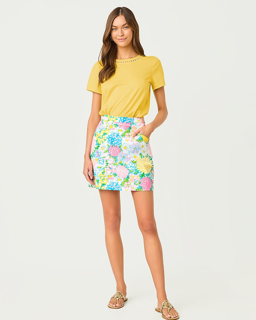 Lilly Pulitzer - Colman Mini Skirt - Multi Lilly Garden