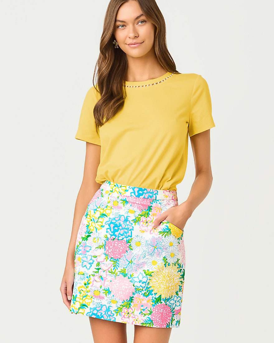Lilly Pulitzer - Colman Mini Skirt - Multi Lilly Garden