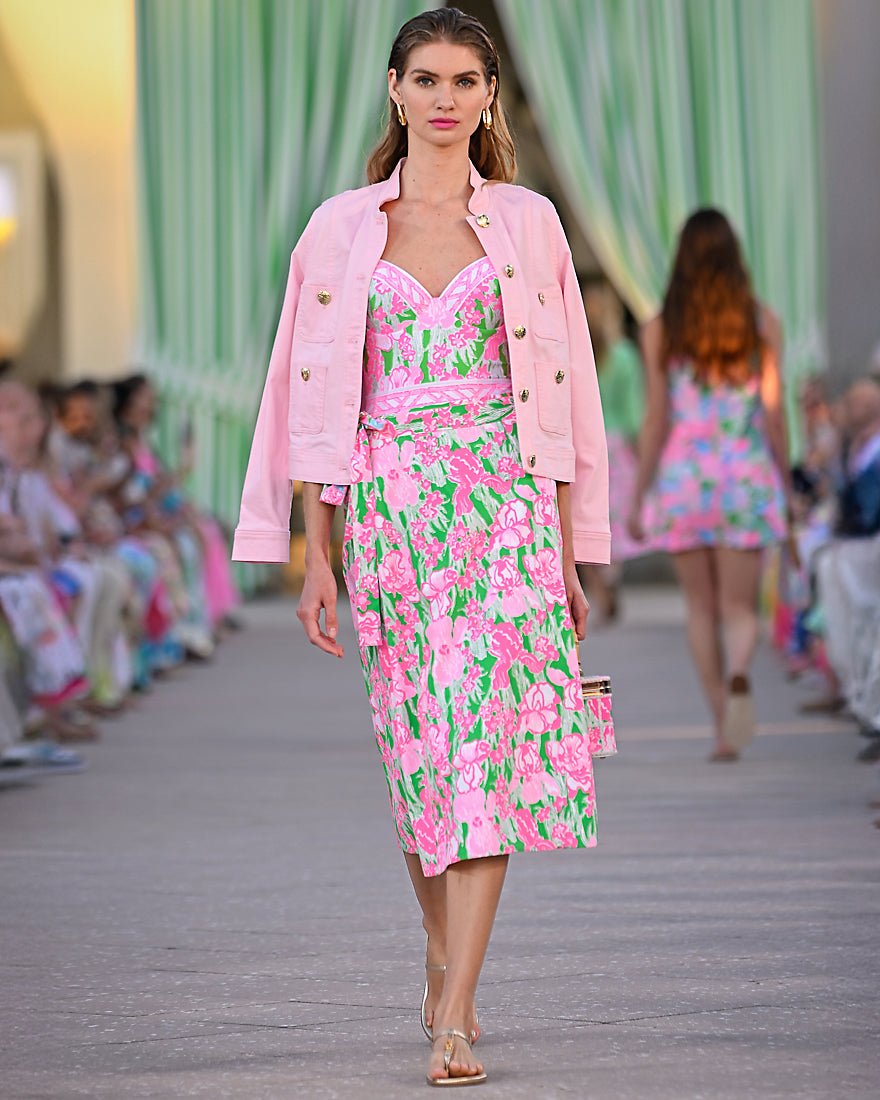 Lilly Pulitzer - Constance Reversible Midi Skirt - Multi Crazy Quilt