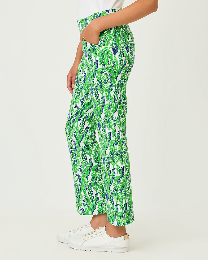 Lilly Pulitzer - Corso Scallop Kick Flare Pant Upf 50 Plus - Starlight Navy