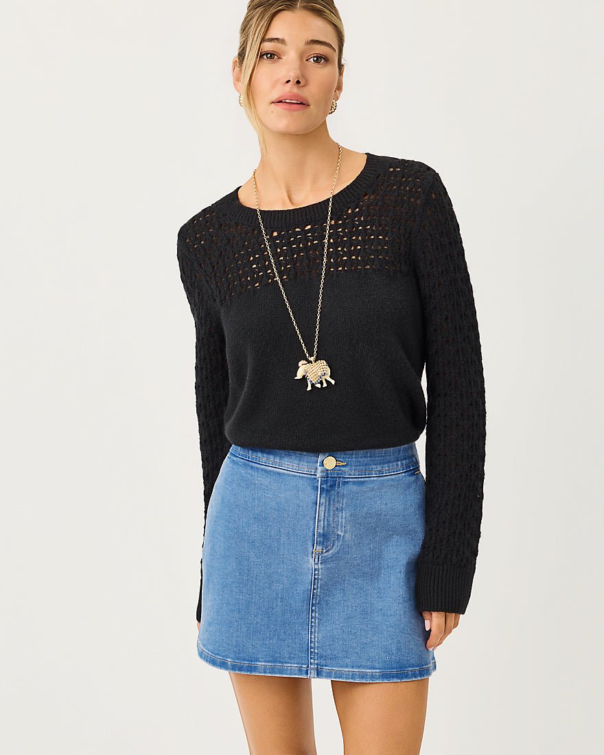 Lilly Pulitzer - Daisa Sweater - Black