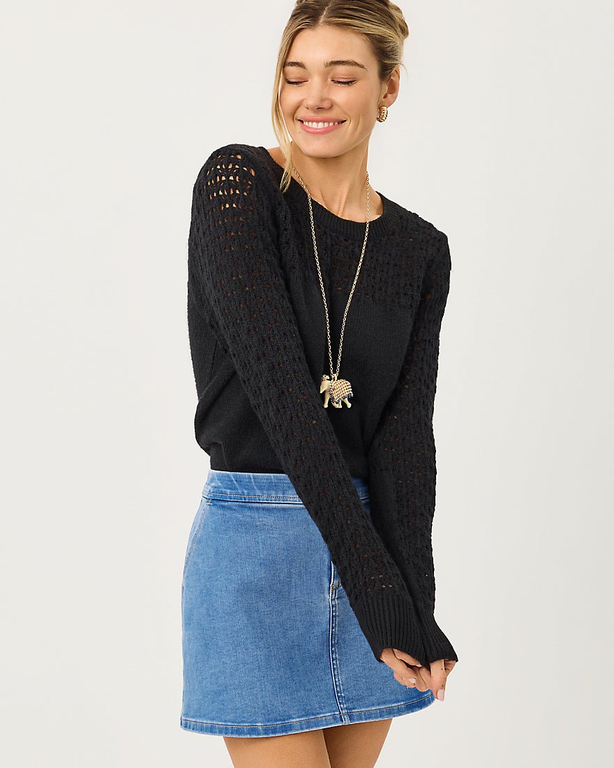 Lilly Pulitzer - Daisa Sweater - Black