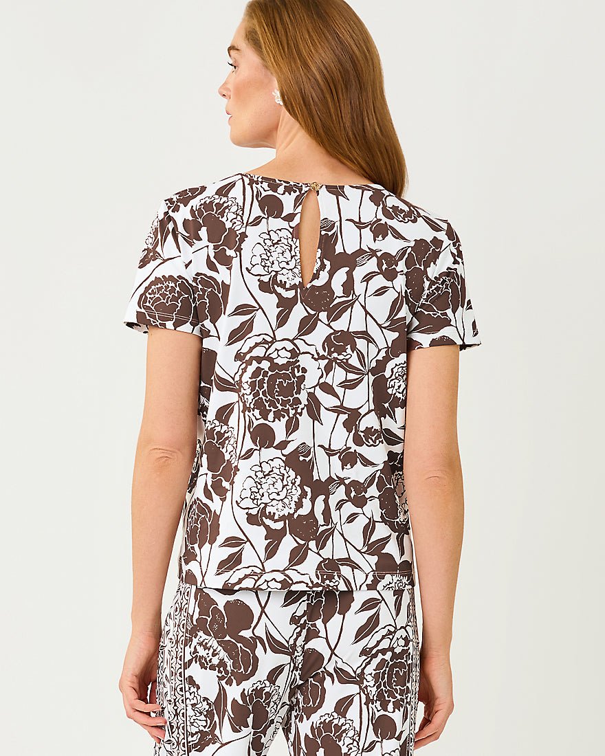 Lilly Pulitzer - Demia Upf 50 Plus Top - Resort White Marni