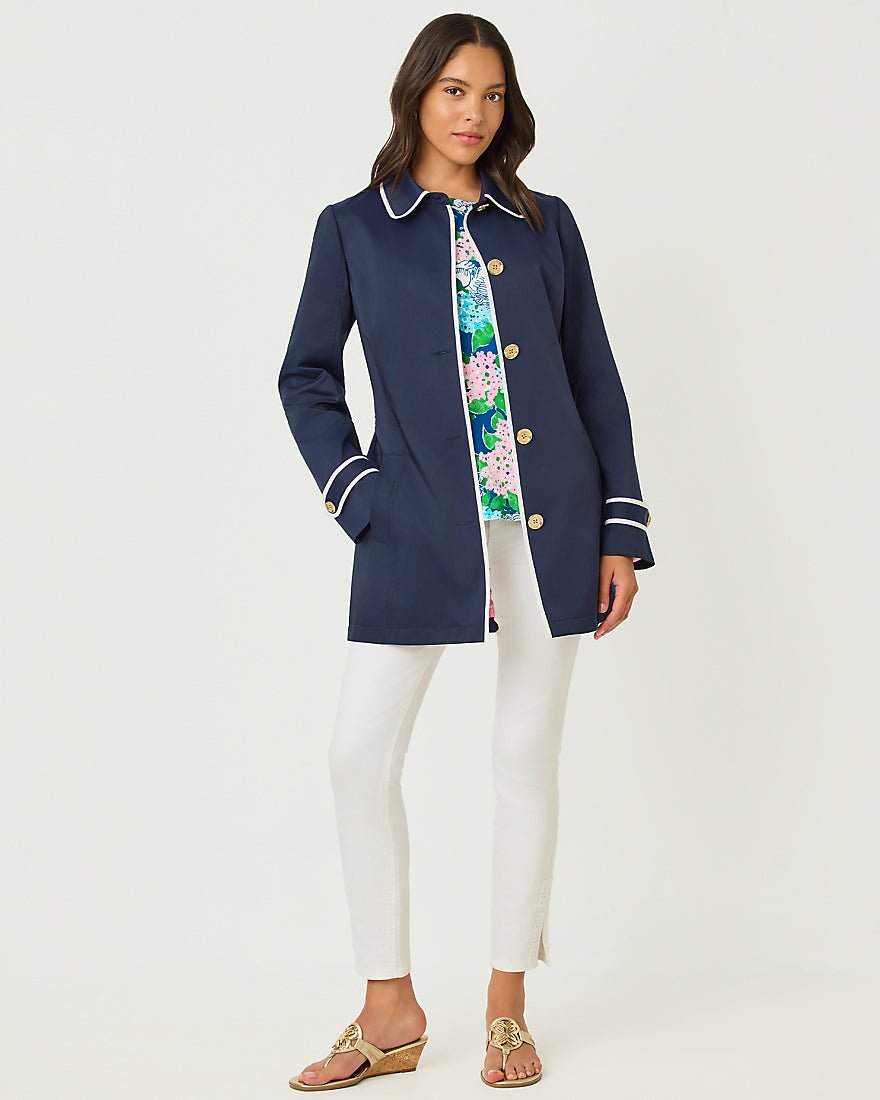 Lilly Pulitzer - Dianne Jacket - True Navy