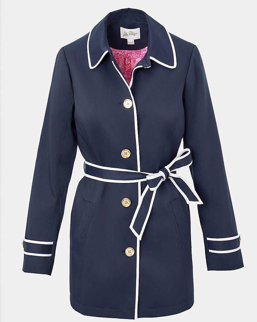 Lilly Pulitzer - Dianne Jacket - True Navy