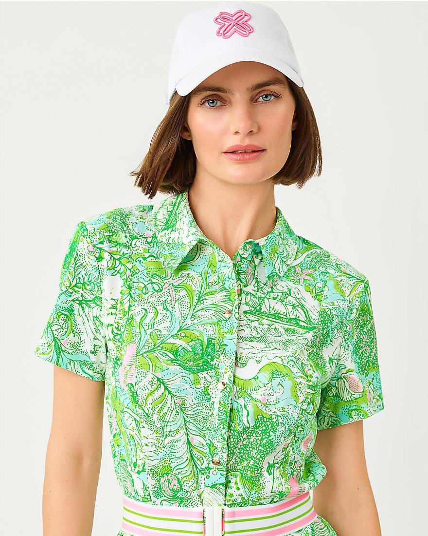 Lilly Pulitzer - Dominica Dress Upf 50 Plus - Resort White Ship To Shore