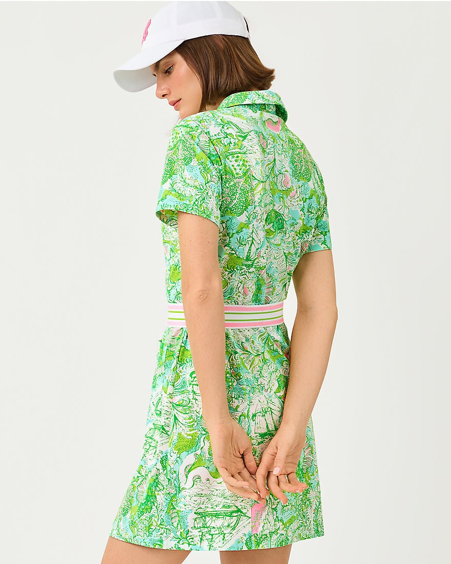 Lilly Pulitzer - Dominica Dress Upf 50 Plus - Resort White Ship To Shore