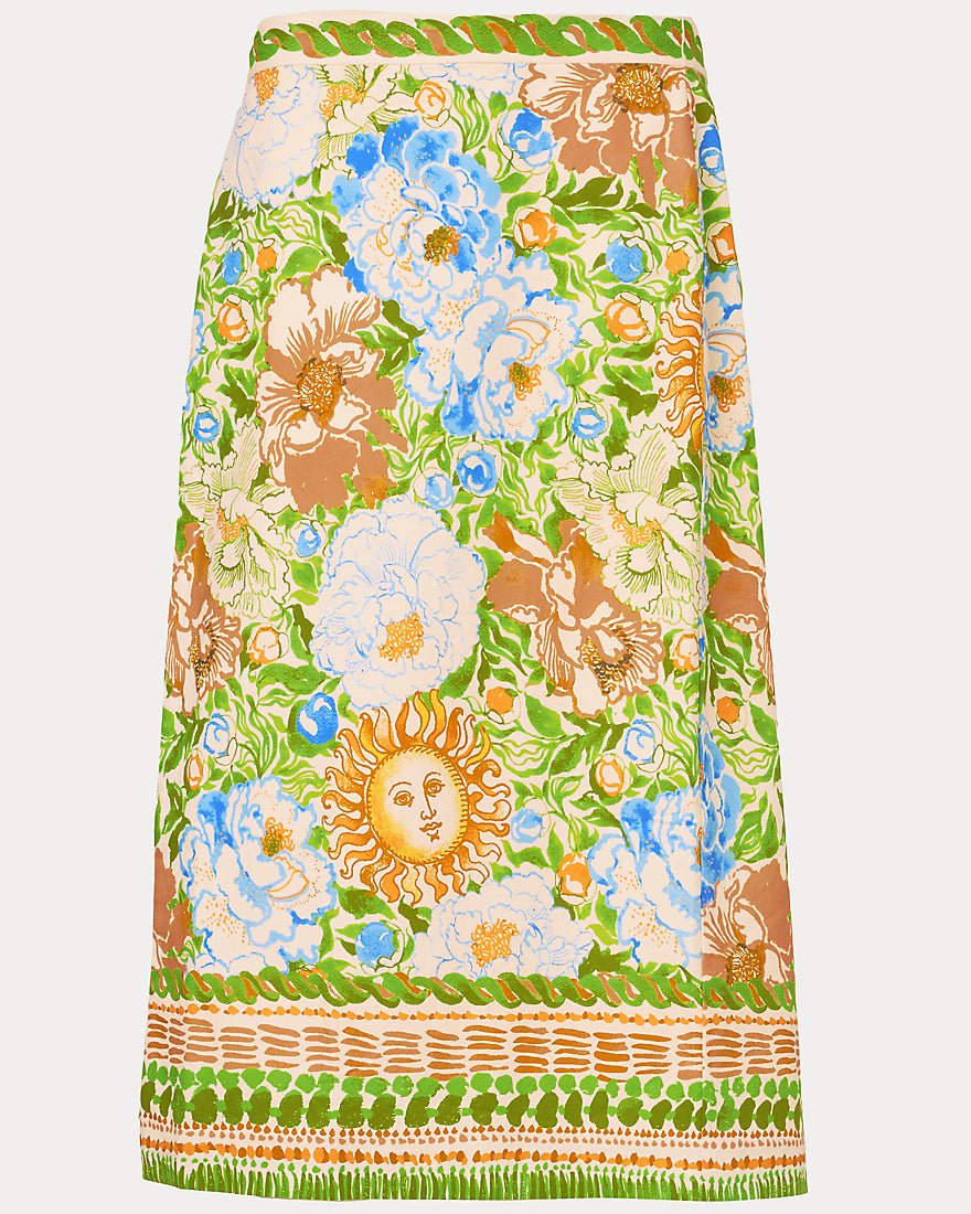 Lilly Pulitzer - Dustin Midi Skirt - Rutabaga Sympeony