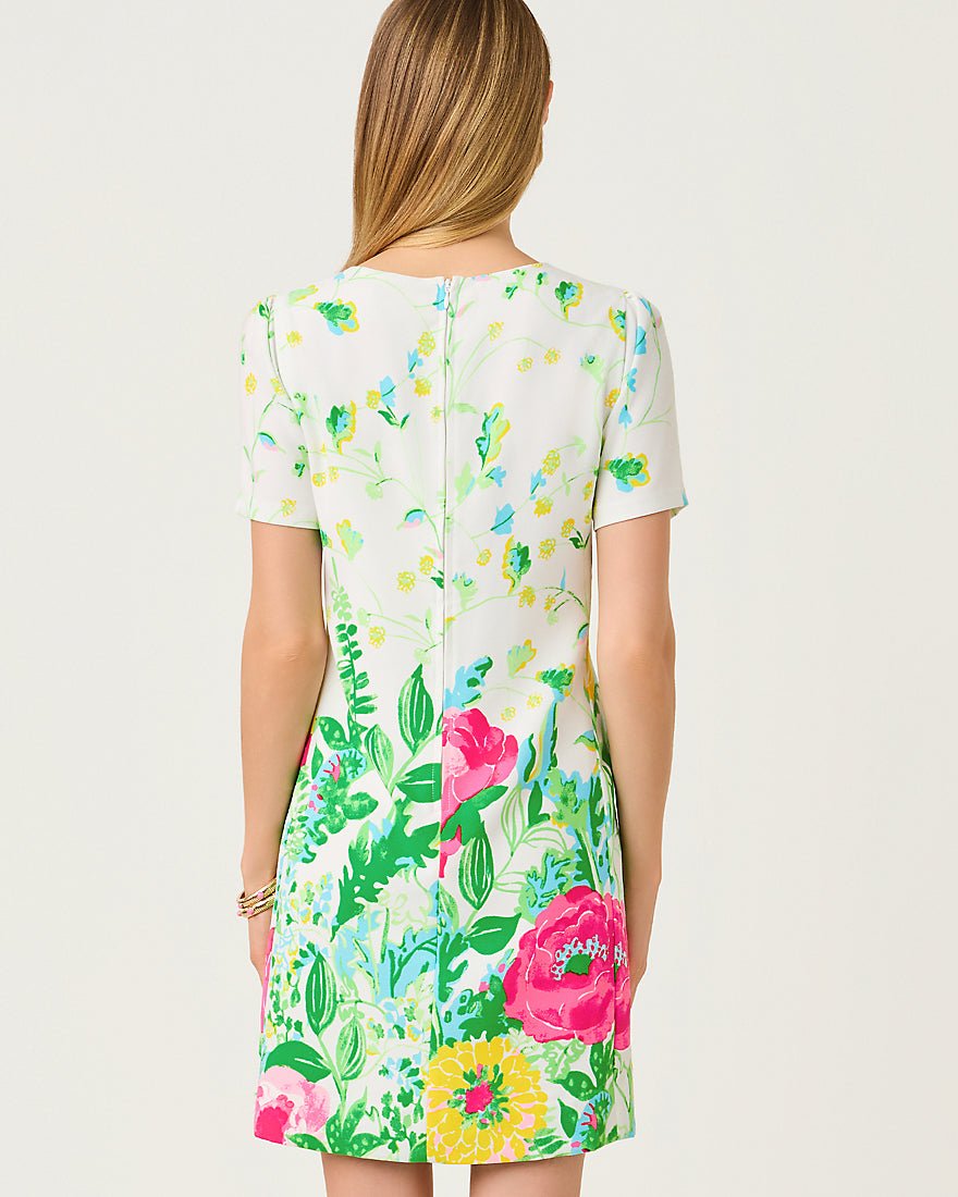 Lilly Pulitzer - Edita Short Sleeve Shift Dress - Multi Poppy Party
