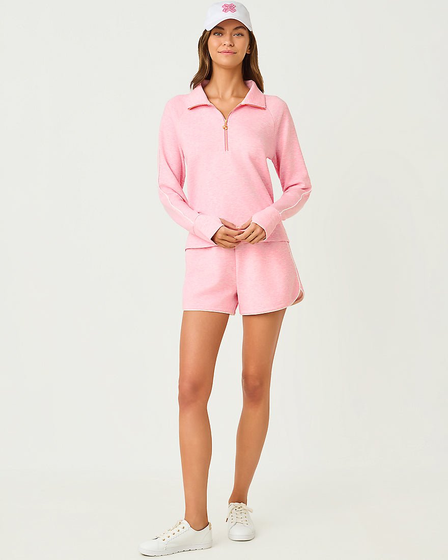 Lilly Pulitzer - Elemis Pullover Upf 50 Plus - Heathered Conch Shell Pink