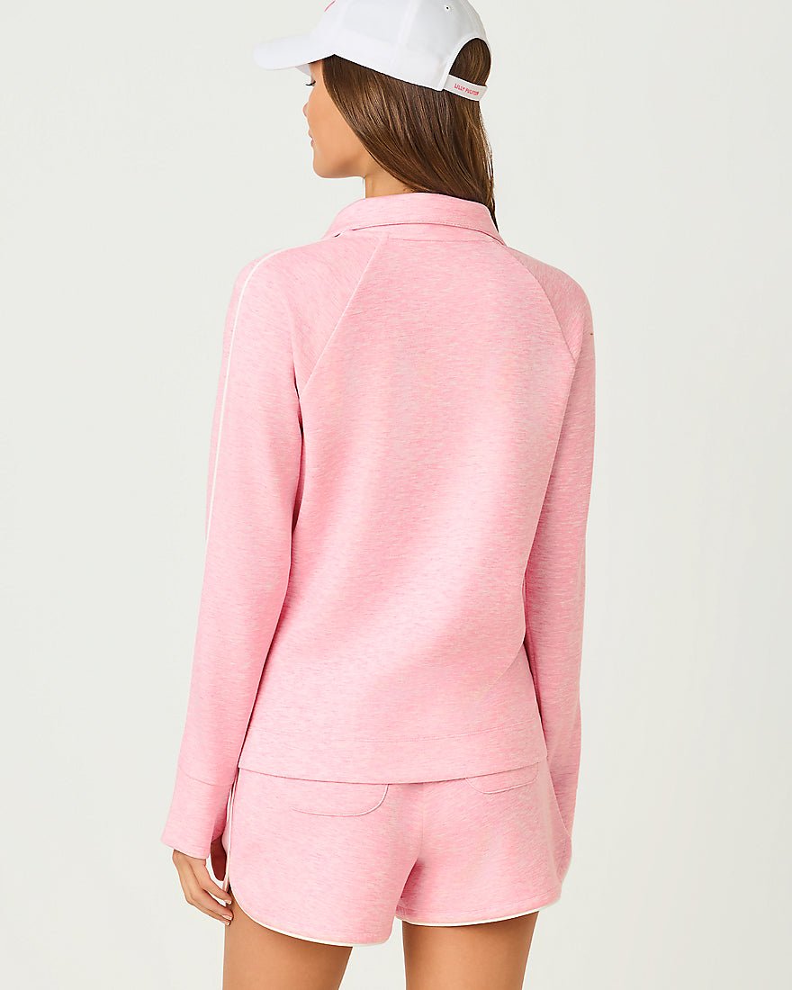 Lilly Pulitzer - Elemis Pullover Upf 50 Plus - Heathered Conch Shell Pink