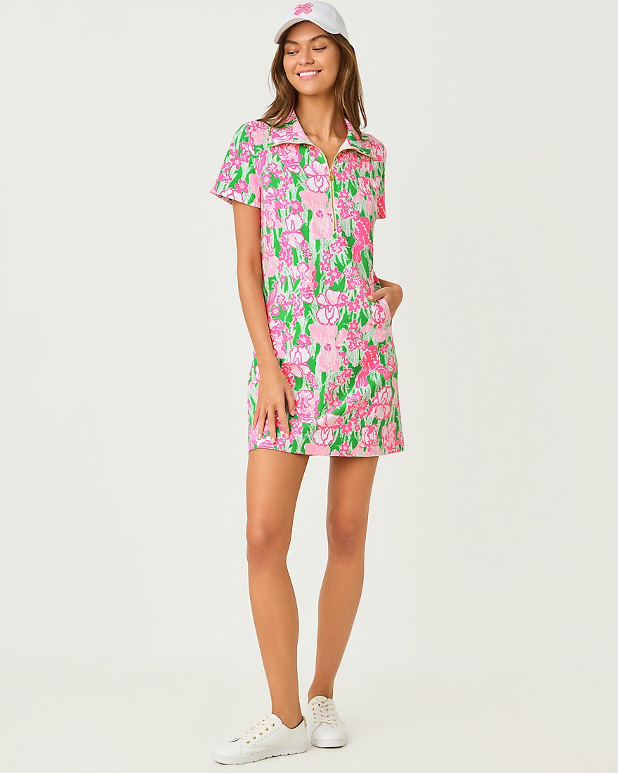 Lilly Pulitzer - Eleni Upf 50 Plus Dress - Putting Green Hannah