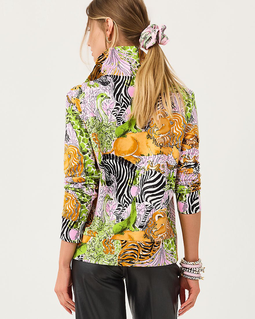 Lilly Pulitzer - Eleni Upf 50 Plus Pullover - Multi Lillys Zoo