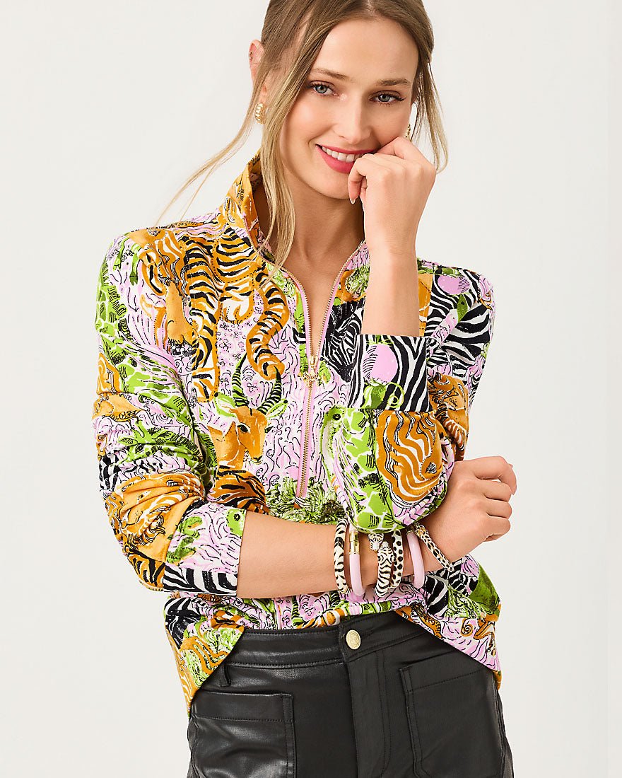 Lilly Pulitzer - Eleni Upf 50 Plus Pullover - Multi Lillys Zoo