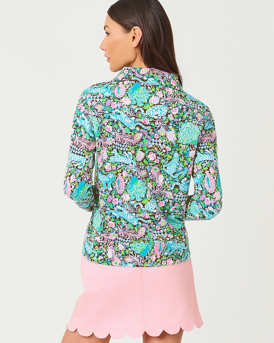 Lilly Pulitzer - Eleni Upf 50 Plus Pullover - Multi Royal Zoo