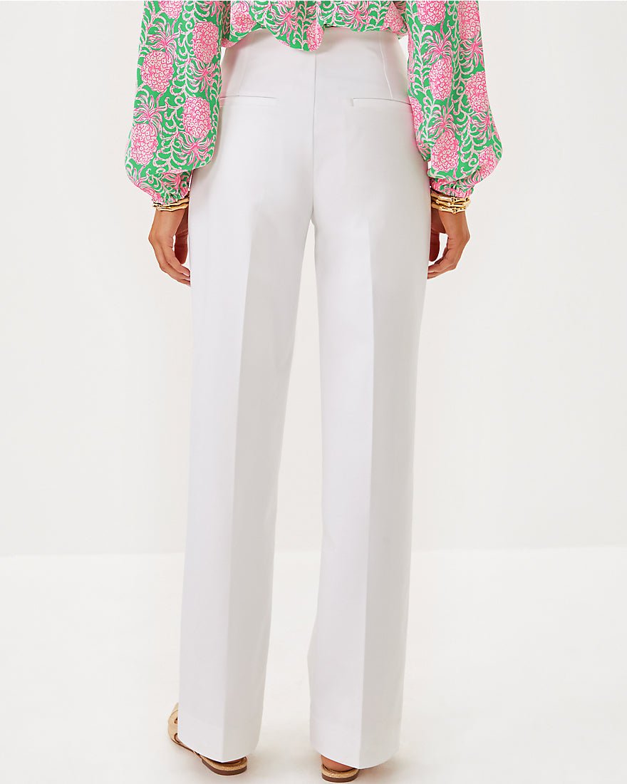 Lilly Pulitzer - Ellamarie Stretch Pant - Resort White