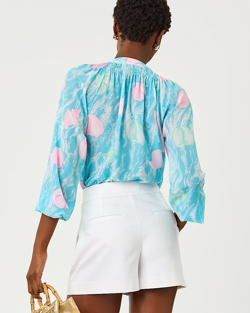 Lilly Pulitzer - Elsa Top - Capri Blue Shelden