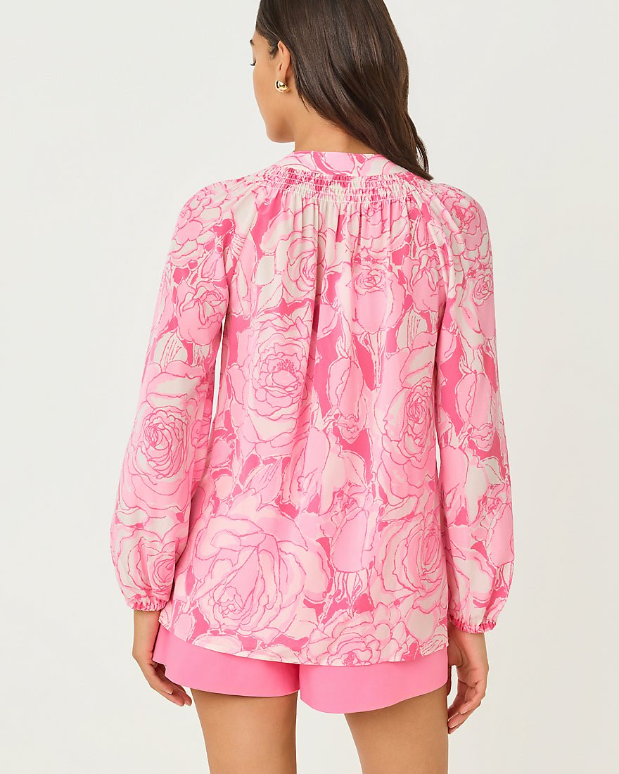 Lilly Pulitzer - Elsa Top - Confetti Pink Rosanna