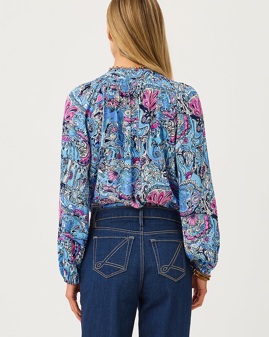 Lilly Pulitzer - Elsa Top - Multi Paisley Parade