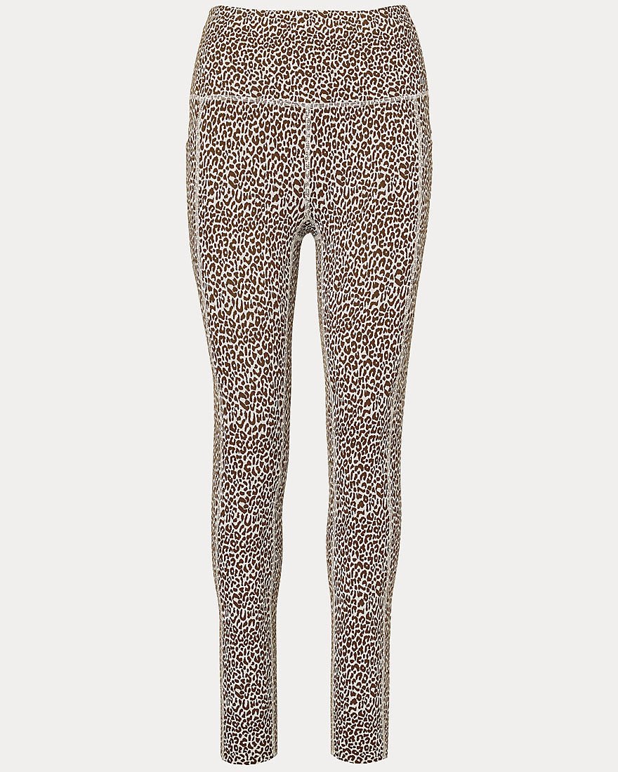 Lilly Pulitzer - Endurance High Rise Midi Legging Upf 50 Plus - Coco Beach Twisted Up