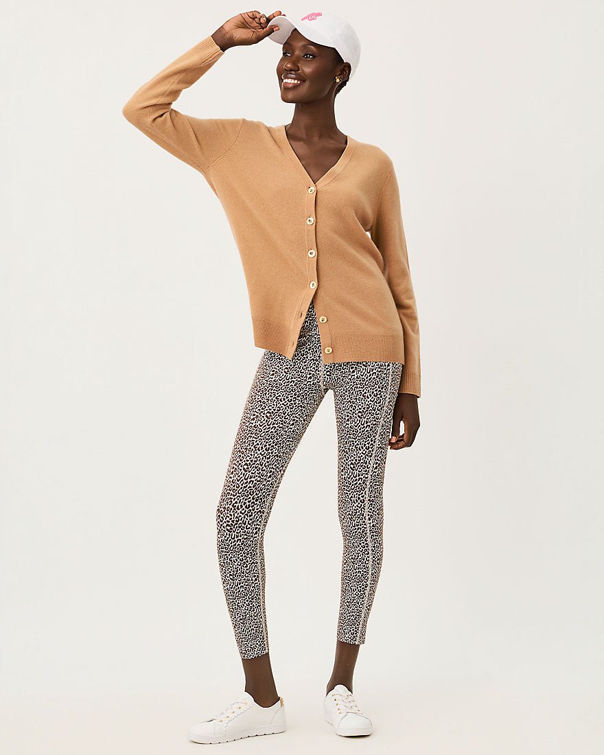 Lilly Pulitzer - Endurance High Rise Midi Legging Upf 50 Plus - Coco Beach Twisted Up