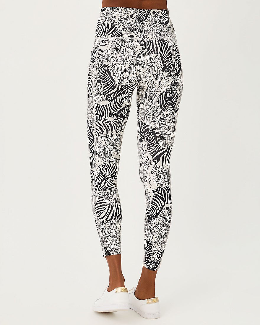 Lilly Pulitzer - Endurance High Rise Midi Legging Upf 50 Plus - Coconut Z