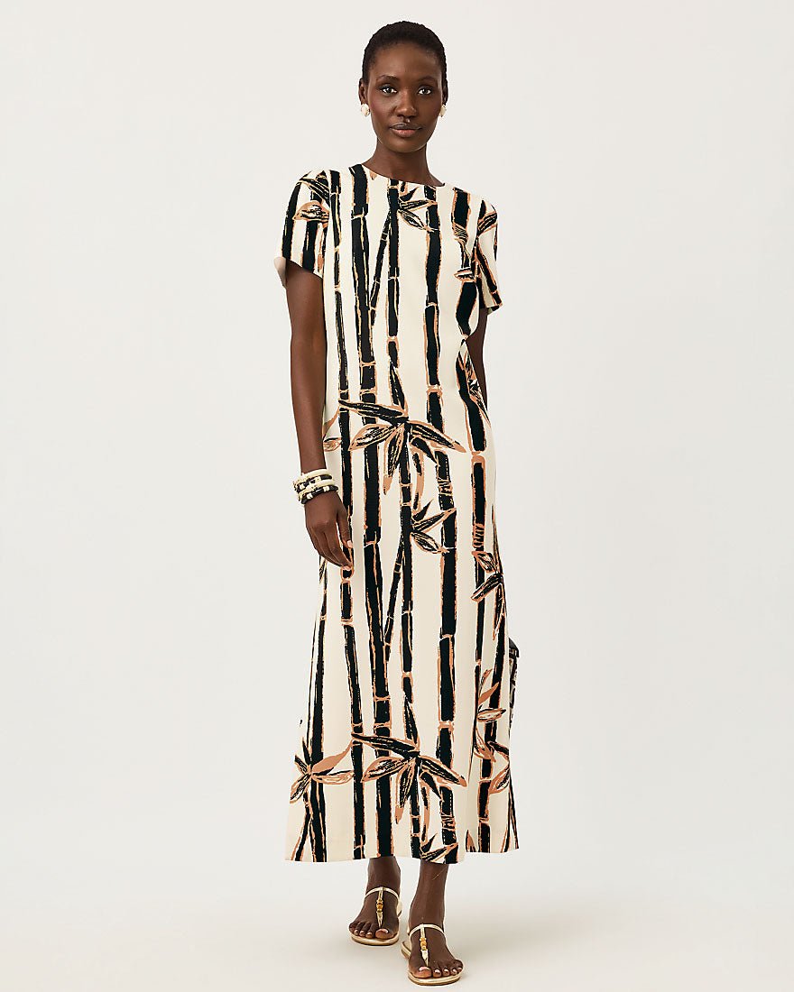 Lilly Pulitzer - Eniid Maxi Dress - Coconut Bamboo Bliss
