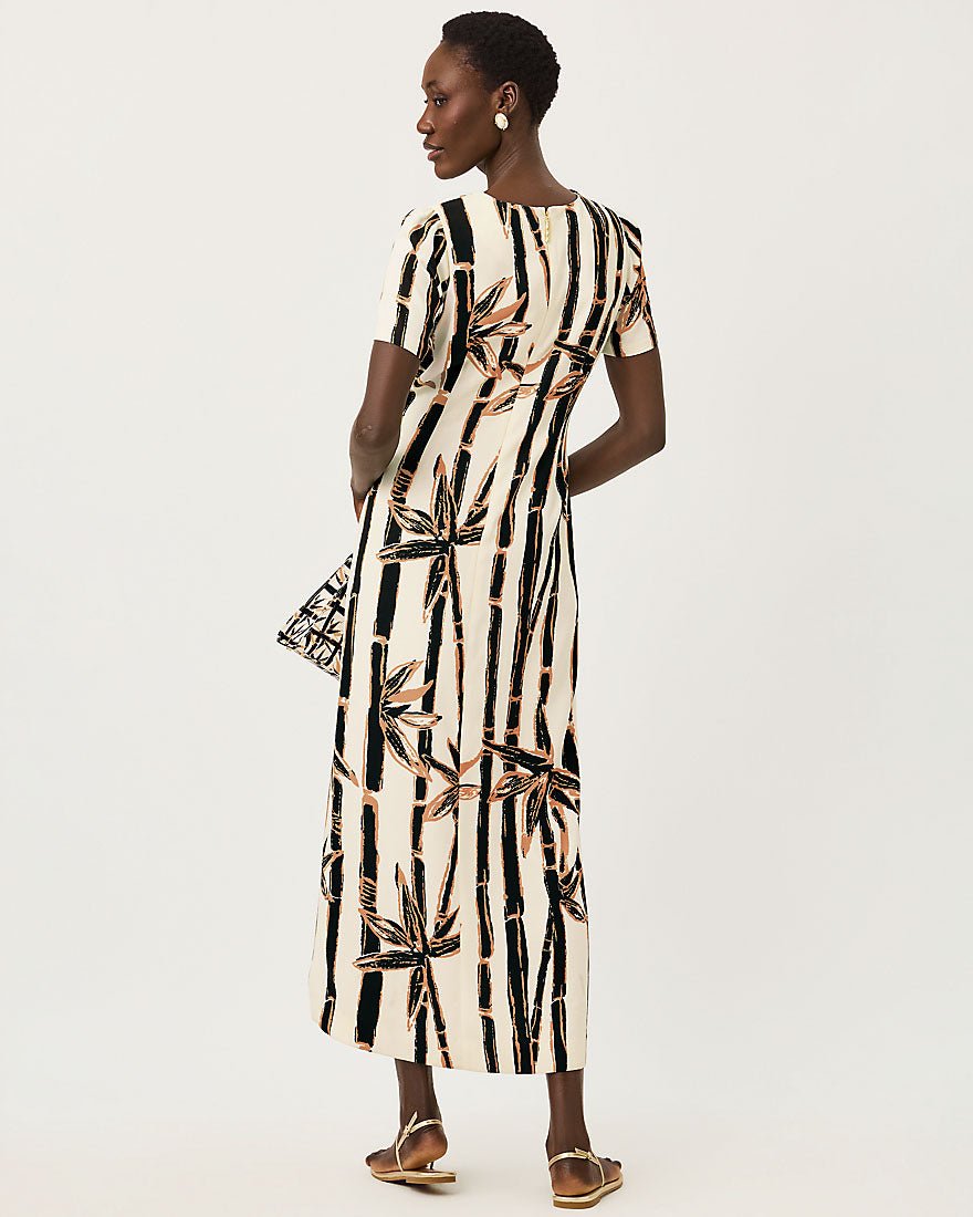Lilly Pulitzer - Eniid Maxi Dress - Coconut Bamboo Bliss