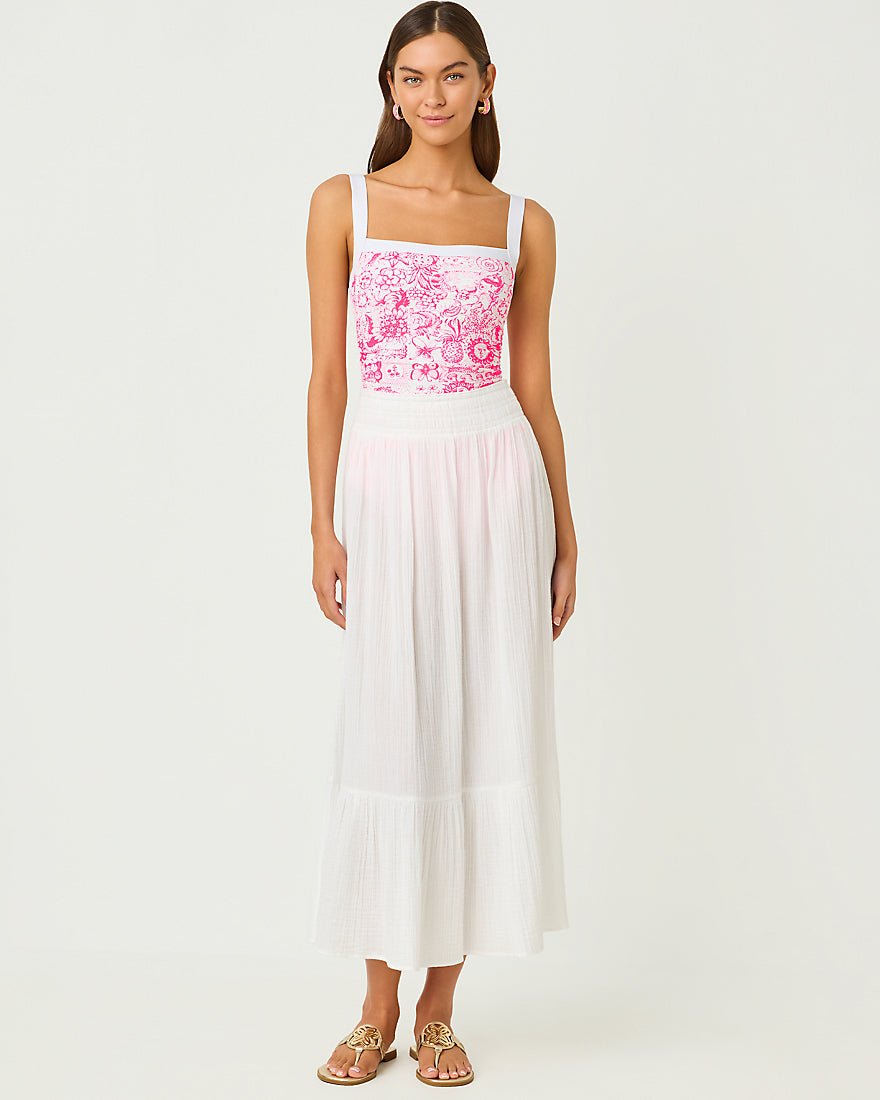 Lilly Pulitzer - Enzo Maxi Skirt Coverup - Resort White