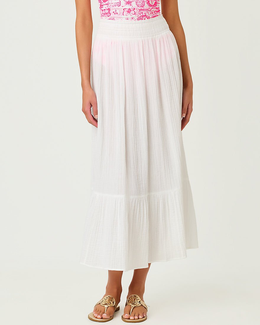Lilly Pulitzer - Enzo Maxi Skirt Coverup - Resort White
