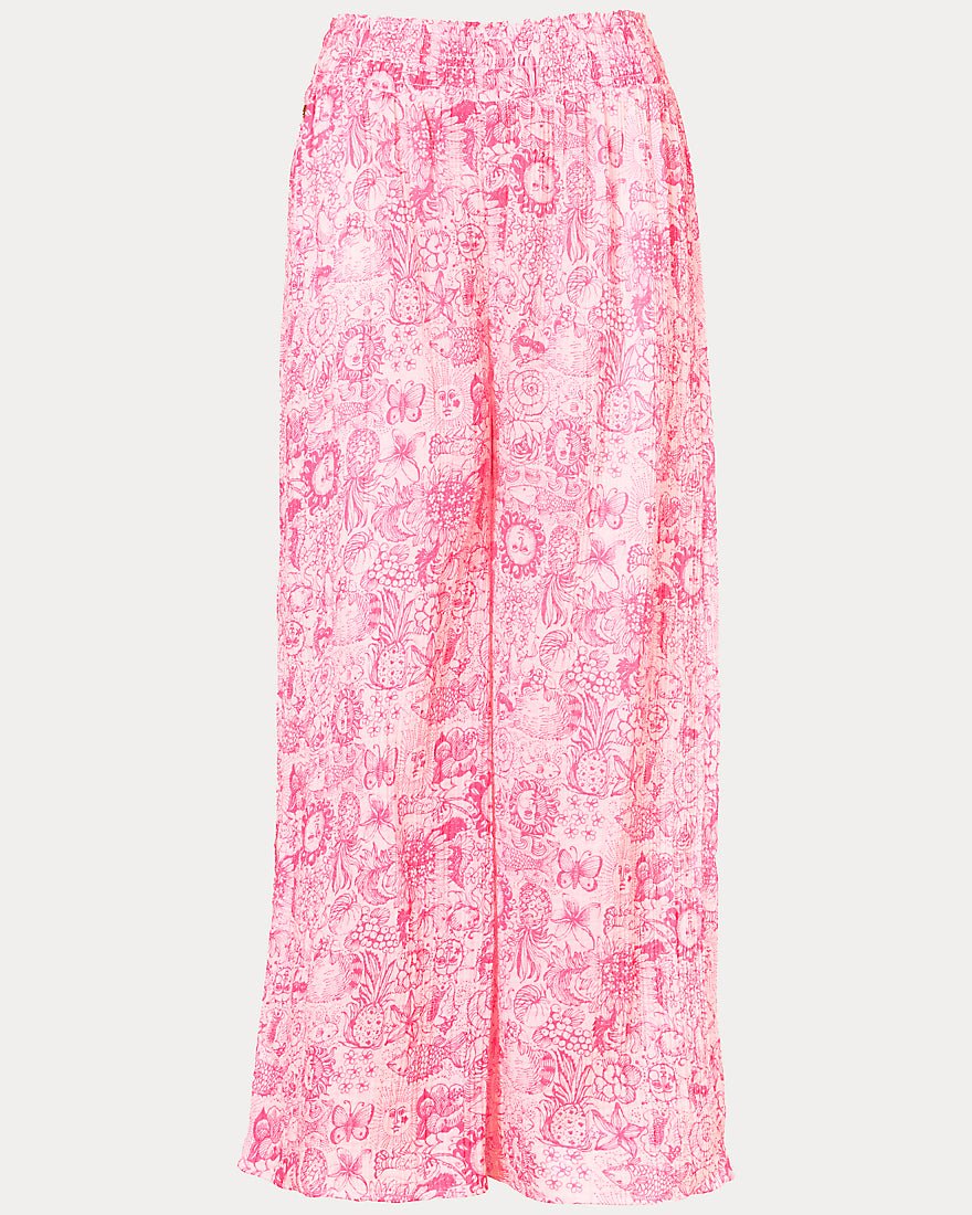 Lilly Pulitzer - Enzo Pant Coverup - Cherry Blossom Pink Fleur De Lilly