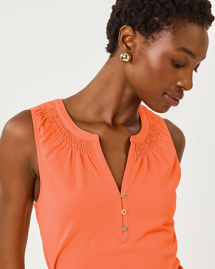 Lilly Pulitzer - Essie Knit Top - Sunset Orange
