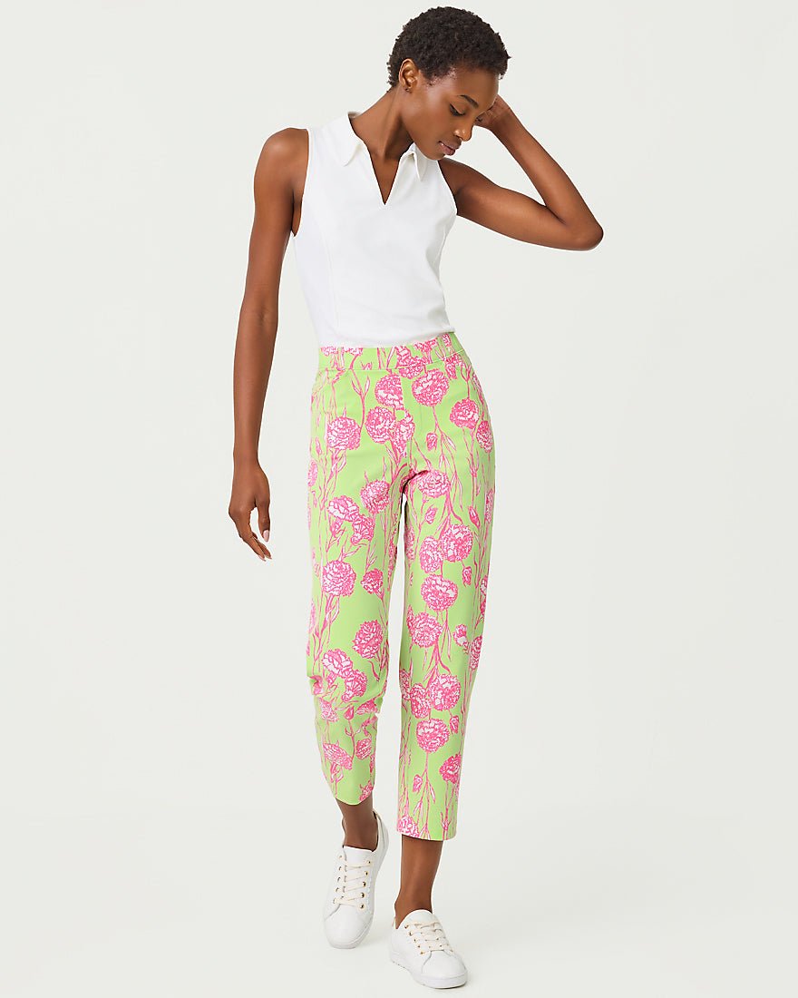 Lilly Pulitzer - Estero Pant Upf 50 Plus - Pistachio Macaron Alina