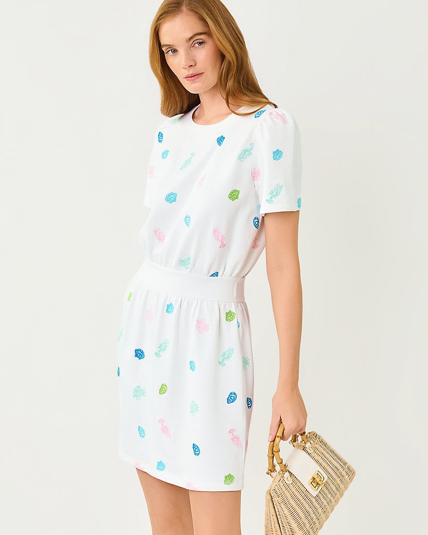 Lilly Pulitzer - Fenn Dress - Multi Beach Treasure Embroidery