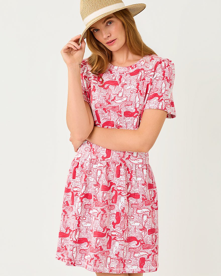 Lilly Pulitzer - Fenn Dress - Paradise Punch Thar She Blows