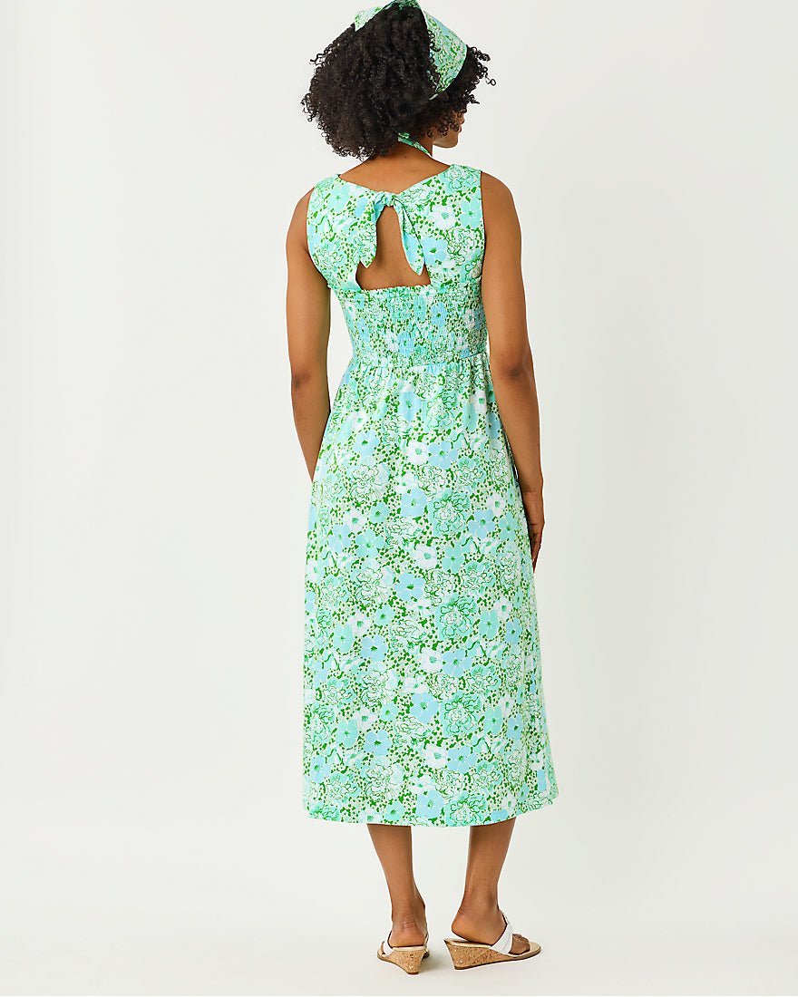 Lilly Pulitzer - Finnley Midi Dress - Mint Condition Burst Of Joy