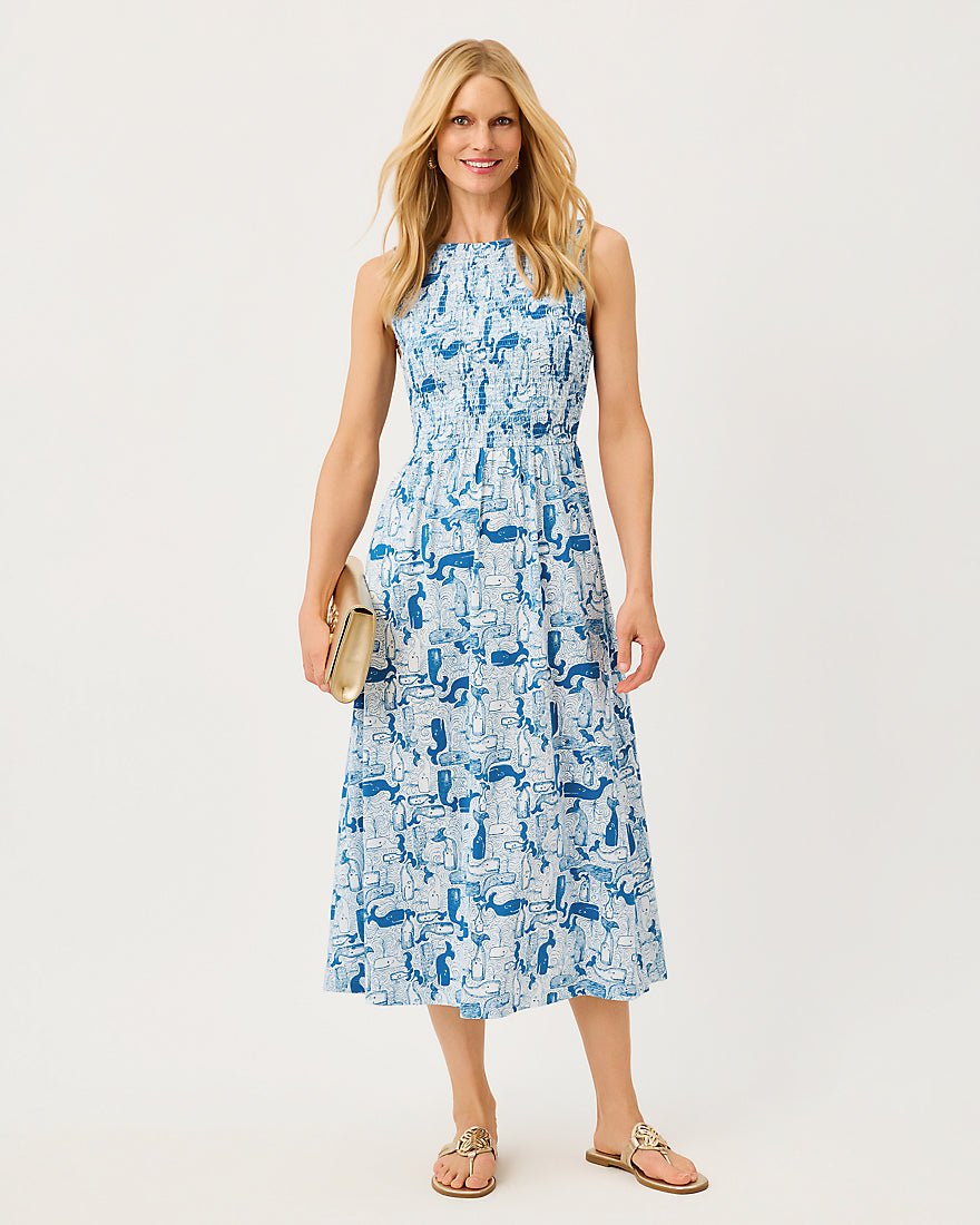 thurley waterlily midi dress Lilly Pulitzer Finnley Midi Dress