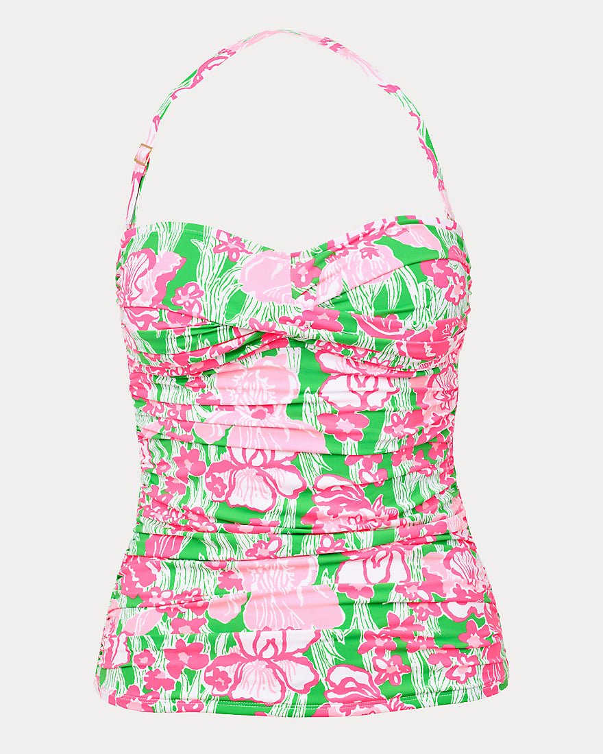 Lilly Pulitzer - Flamenco Tankini Top - Putting Green Hannah