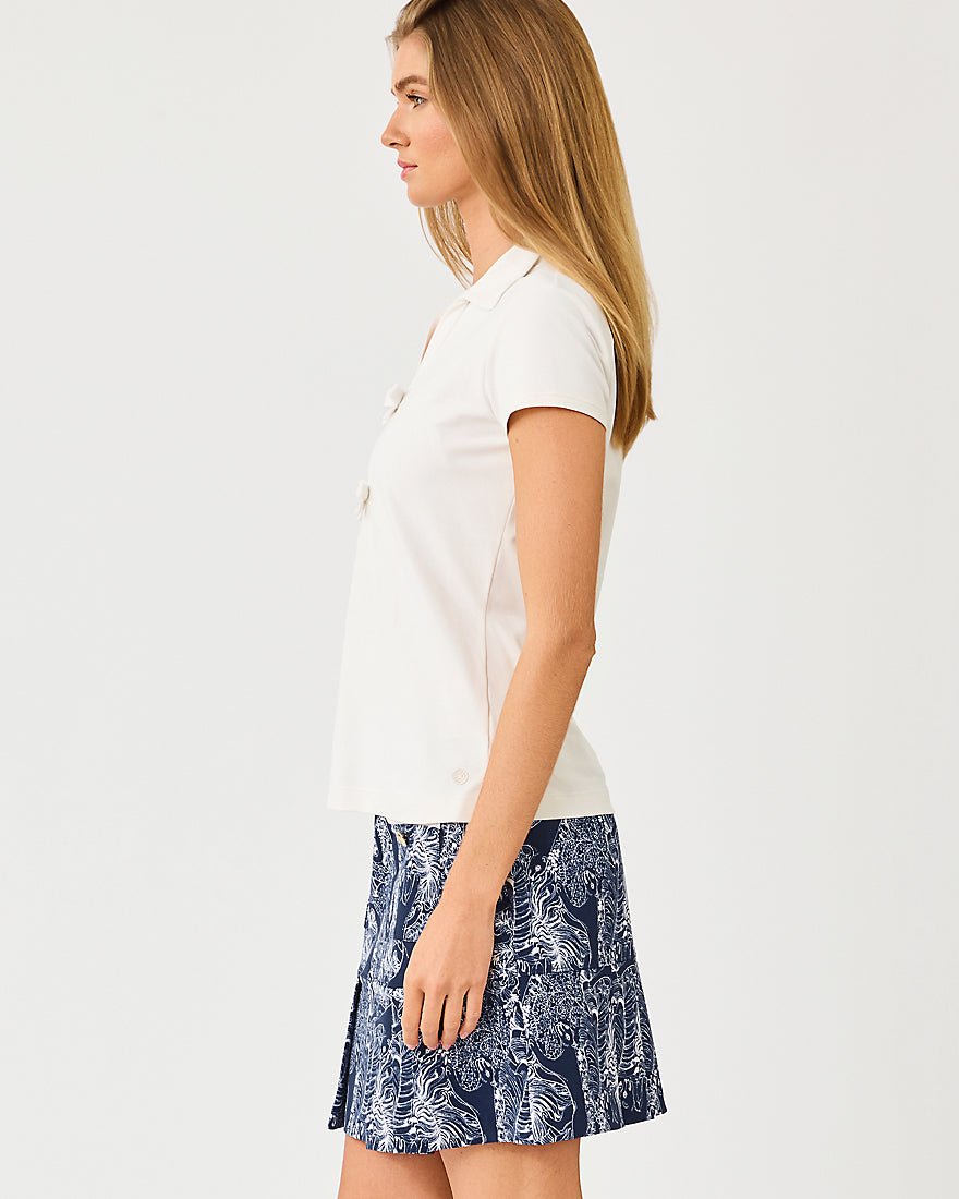 Lilly Pulitzer - Frida Bow Polo Upf 50 Plus - Coconut