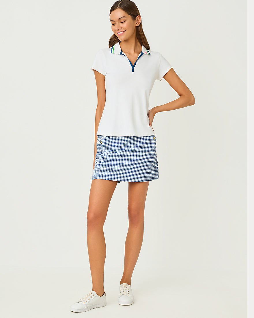 Lilly Pulitzer - Frida Polo Upf 50 Plus - Resort White