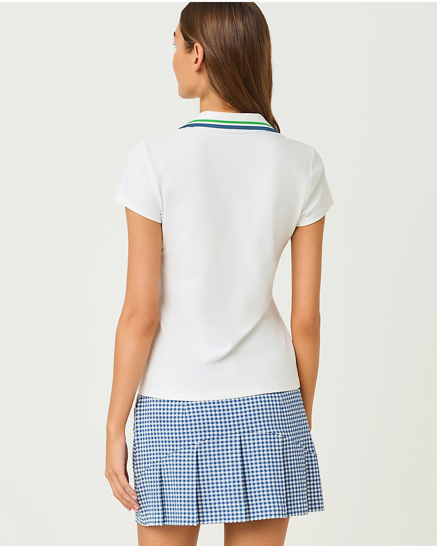 Lilly Pulitzer - Frida Polo Upf 50 Plus - Resort White