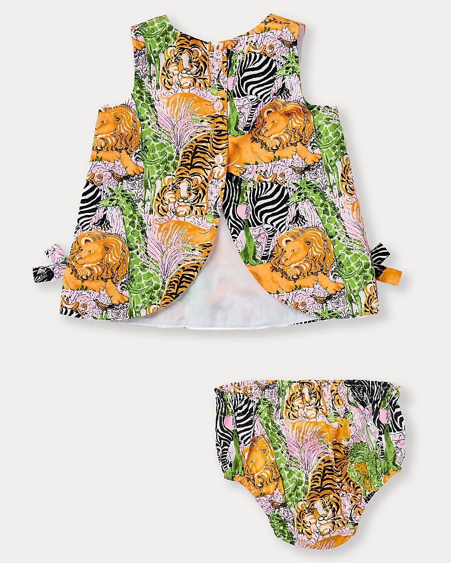 Lilly Pulitzer - Girls Baby Lilly Shift Dress - Multi Lillys Zoo