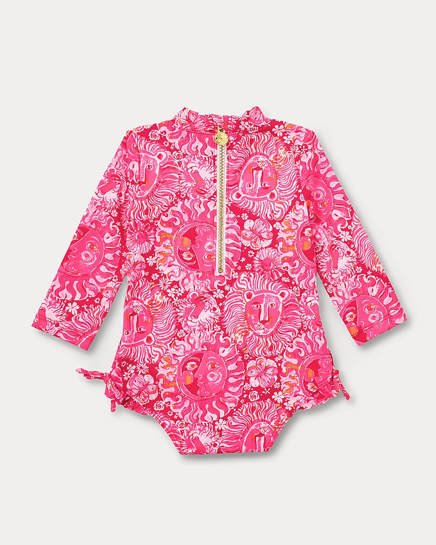 Lilly Pulitzer - Girls Idella Infant Swimsuit Upf 50 Plus - Paradise Punch Jims Stuff