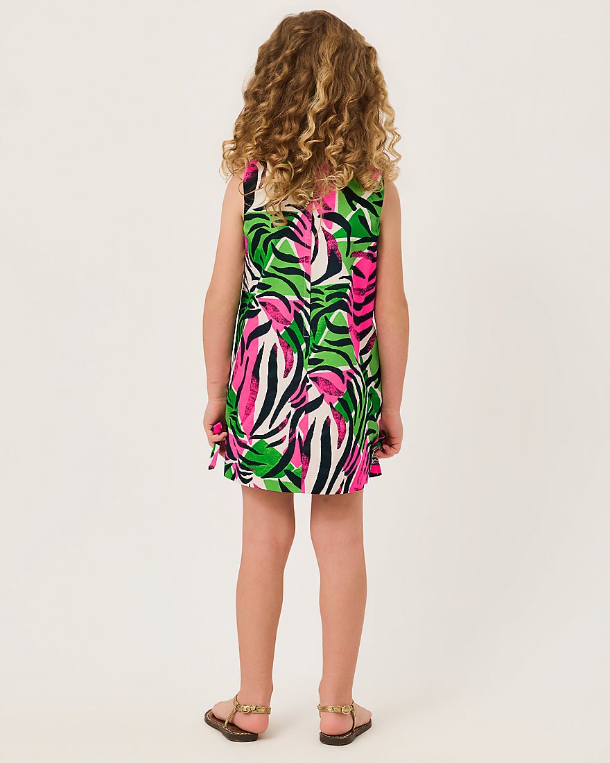 Lilly Pulitzer - Girls Little Lilly Classic Shift Dress - Onyx Big Irv