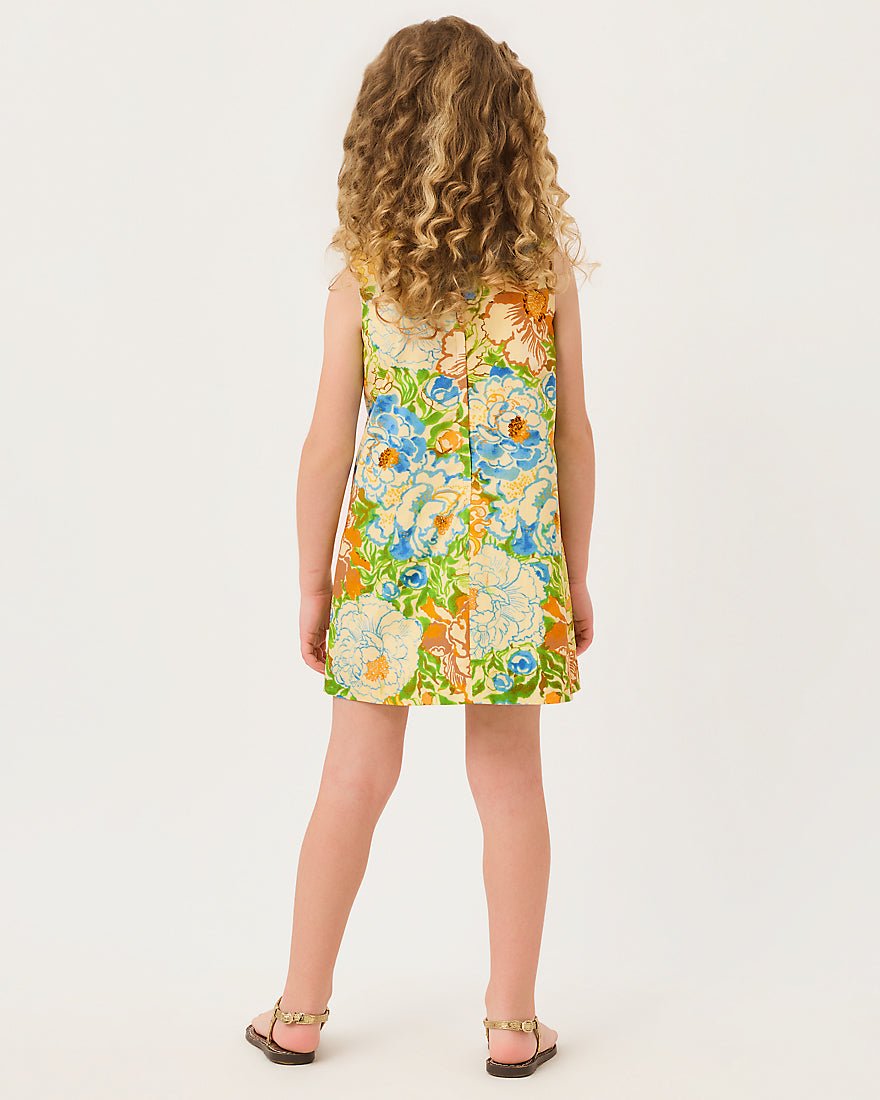 Lilly Pulitzer - Girls Little Lilly Classic Shift Dress - Rutabaga Sympeony