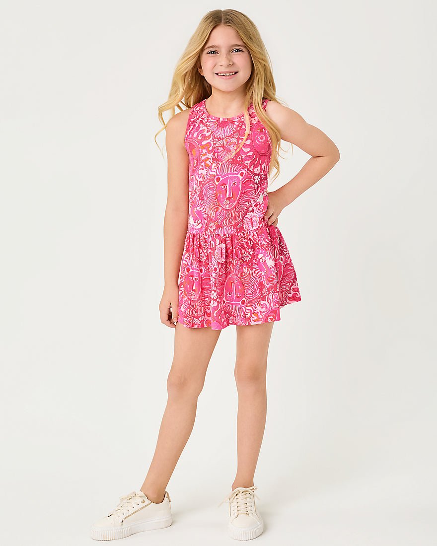 Lilly Pulitzer - Girls Mini Dixi Dress - Paradise Punch Jims Stuff