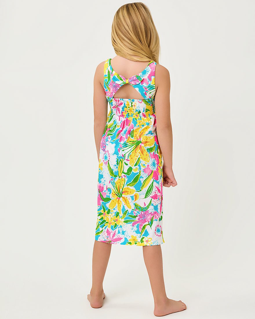 Lilly Pulitzer - Girls Mini Finnley Midi Dress - Multi Lovely Lilly