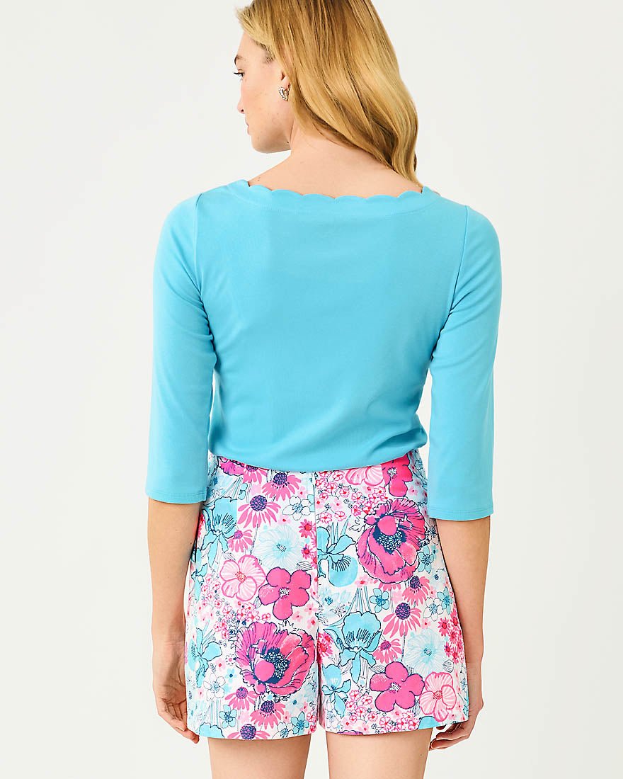 Lilly Pulitzer - Gleeson Knit Top - Capri Blue