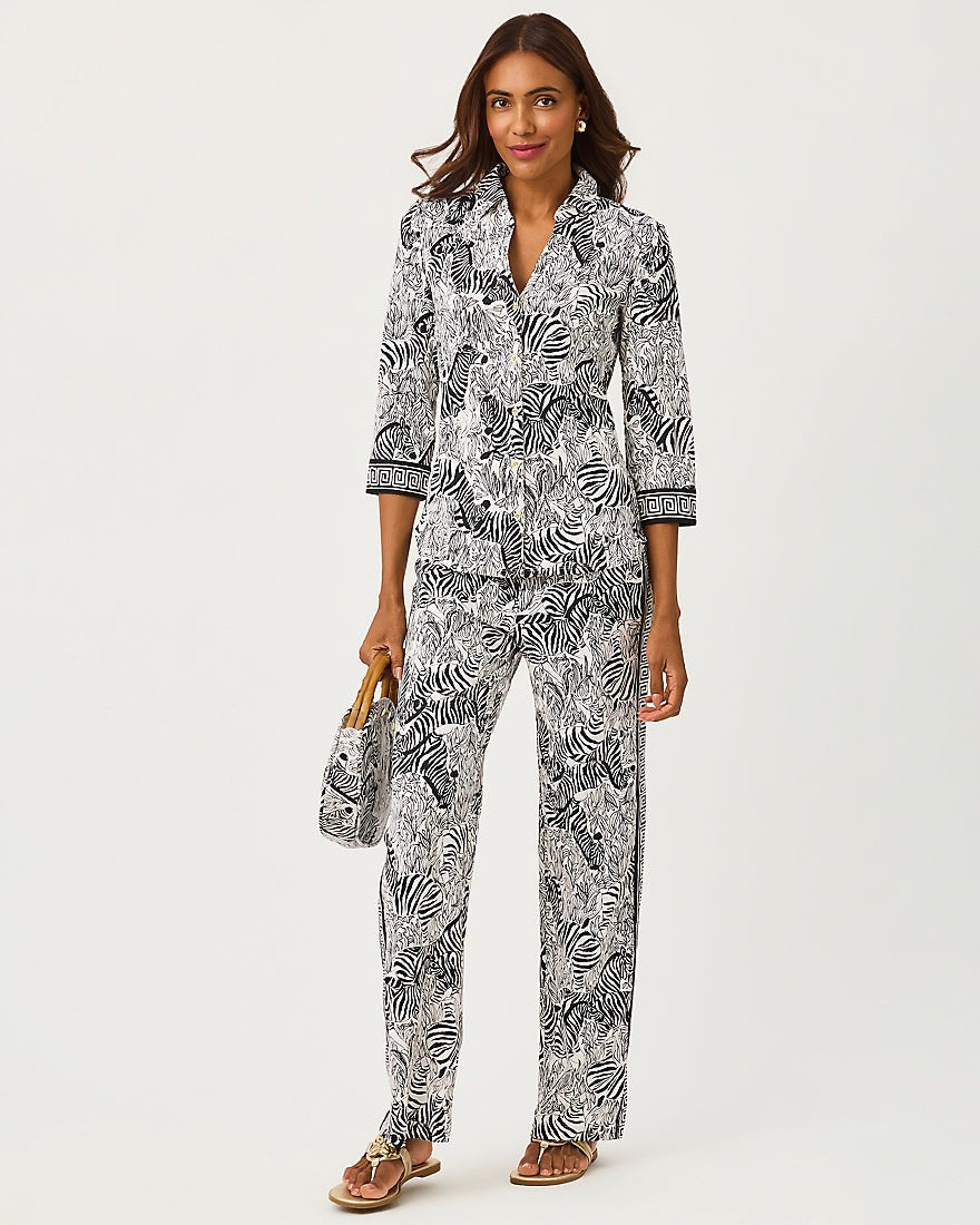 Lilly Pulitzer - Grenada Upf 50 Plus Knit Pant - Coconut Z